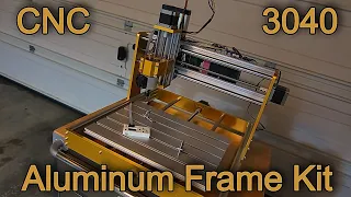 New CNC 3040 Aluminum Frame Kit Assembly (Upgrade from a CNC 3018 Pro)