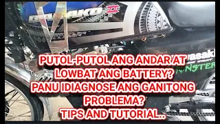 KAWASAKI BARAKO PALYADO AT AYAW MAGCHARGE ANG BATTERY PAANU ITROUBLESHOOT #mechaniconboard