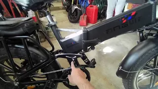 Rear suspension fix, how to fix rear shock on the Engwe Engine Pro folding e-bike