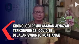 Kronologi Pemulasaran Jenazah Terkonfirmasikan Covid-19 di Pontianak