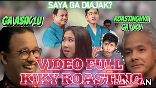 REAKSI GANJAR DIROASTING GA SEASIK ANIES? GIBRAN MAU DIROASTING KIKY LAPOR PAK?