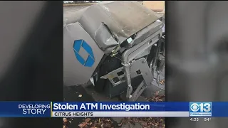 ATM Ripped Out Of Citrus Heights Bank