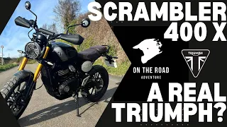 Triumph scrambler 400 x | A Honest Ride Review