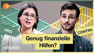 Heizkostenzuschuss, Strompreisbremse & Co.: Reichen die Entlastungspakete? | 13 Fragen | unbubble