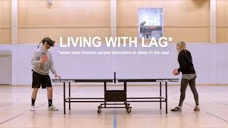 living with lag - an oculus rift experiment