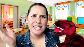 Almuerzo con Dino (Lunch with Dino) | Spanish Story Time with Ms. Lia