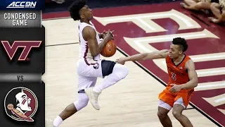 Virginia Tech vs. Florida State - Condensed Game | ACC Basketball 2018-19