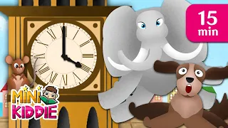 Hickory Dickory Dock & More Kids Songs | Nursery Rhymes | Mini Kiddie