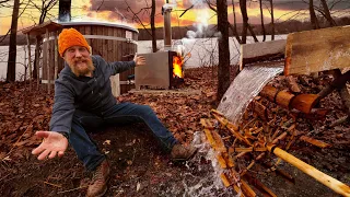 Bushcraft Waterwheel Hot Tub