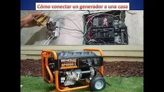 How to connect a generator to a house | Super easy | switch and breaker