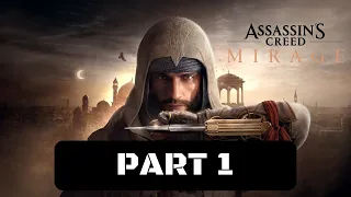 Assassin's Creed Mirage Walkthrough Gameplay Part 1 - The Master Thief of Anbar