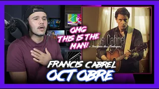 Francis Cabrel Reaction Octobre (JUST BEAUTIFUL!) | Dereck Reacts