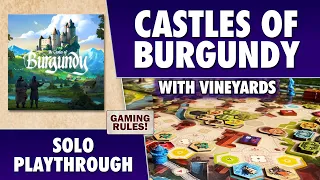 Castles of Burgundy: Special Edition - Solo Playthrough