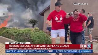 NTSB Arrives In Santee For Plane Crash Investigation