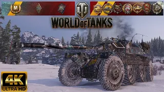 Panhard EBR 105 - Arctic Region map - 10 kills - 7,1k damage Kolobanov World of Tanks replay 4K