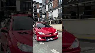 peugeot 206 Tuning #car #turbo #automobile #tuning #edit #exhaust #drift #funny