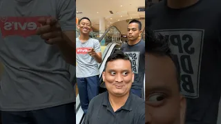 Prank Filter di Eskalator😅🤣🤣 #reaction #reels #ytshorts #prank #pekanbaru #real #yt