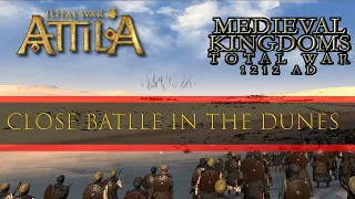 Close battle in the Dunes - Muliplayer Battle Total War : Medieval 1212 AD - Total War: Attila