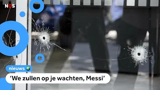Schietpartij bij familie van Messi, daders laten dreigbrief achter