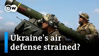 Could Ukraine’s vital air defense systems run out of ammunition? | DW News