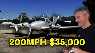 I Bought A Broken Cessna 310 Airplane For $35,000... 1 Year Update