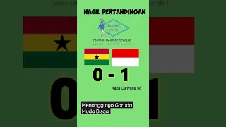 Timnas Indonesia Menang di Turnamen Toulon Atas Ghana Score 0-1