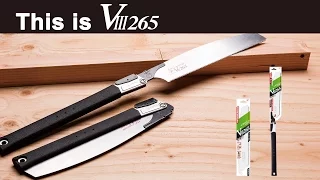 Japanese folding saw ZETSAW VⅢ265