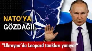 Putin, NATO'ya böyle gözdağı verdi!