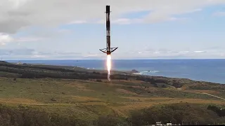 Falcon 9 completes SpaceX’s 200th landing! - Transporter-8 mission, Vandenberg Space Force Base