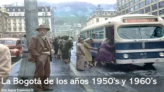 La Bogotá de los años 1950s y 1960s