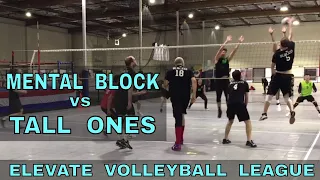 Mental Block vs Tall Ones - EVL #3, Pool Play - Match 1 (Elevate Volleyball League 2018)