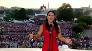 (HD) Pia Toscano National Anthem - Memorial Day Concert (5.29.11)