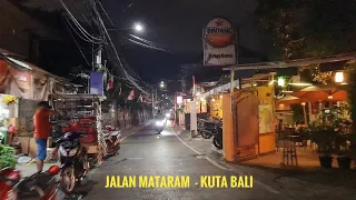 Evening Ride Along Jalan Mataram in Kuta Bali