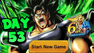 50 FREE TICKETS !!! - Starting A Free To Play Account In DragonBall Legends  (Day 53)