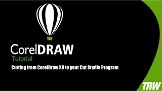 Sending a Design to your Cut Studio Software from CorelDraw X8