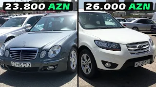 Mercedes-Benz E220 & Hyundai SantaFe - Maşın Bazarı