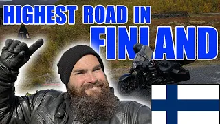 Riding to Tromso on a Harley Davidson Road King: Conquering Finland's Highest Road!