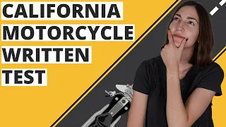 California DMV Motorcycle Written Test 2023 (60 Questions with Explained Answers)