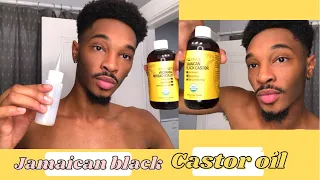 Using Jamaican Black Castor Oil to Grow My Edge Up Back | Men’s Grooming