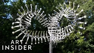 How These Metal Sculptures Move With The Wind