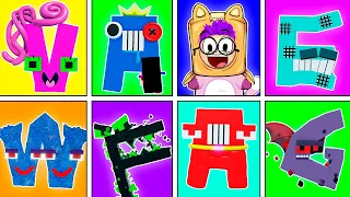 UNLOCKING *SECRET ALPHABET LORE* In ROBLOX FIND THE ALPHABET LORE MORPHS!? (ALL SKINS UNLOCKED!)