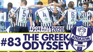 THE DOUBLE DOUBLE | Part 83 | THE GREEK ODYSSEY FM20 | Football Manager 2020