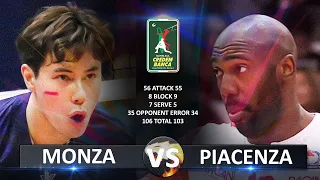 Monza vs Piacenza | Italian Volleyball SuperLega 2023/2024