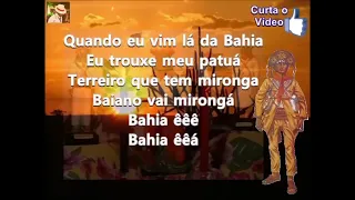 Pontos Baianos - Letras na descrição