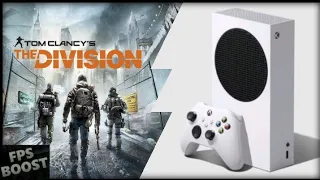 Xbox Series S | Tom Clancy's The Division | FPS Boost test