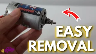 How To Remove: Stripped Grub Screw Removal From RC Motor Pinion