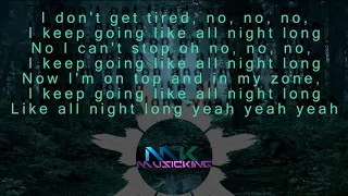 Dax - All Night Long (Lyrics)("It's DIfferent Now" EP Audio)