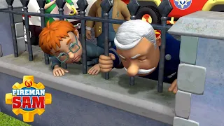 Norman and Steele's Heads get Stuck! | Fireman Sam Official | Cartoons for Kids