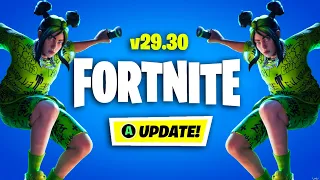 *NEW* FORTNITE X BILLIE EILISH UPDATE! (New Weapons, Leaked Skins & MORE)