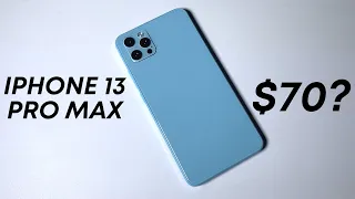 $70 Fake iPhone 13 Pro Max Unboxing - Budget iPhone Gameplay & Tests